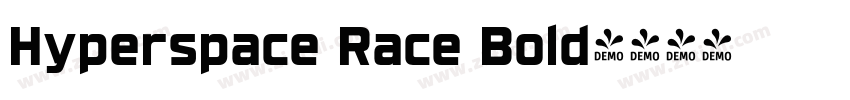 Hyperspace Race Bold字体转换